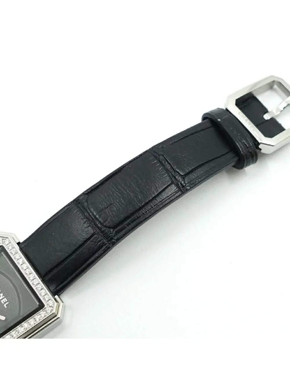 Chanel Watch SS Black Dial Quartz